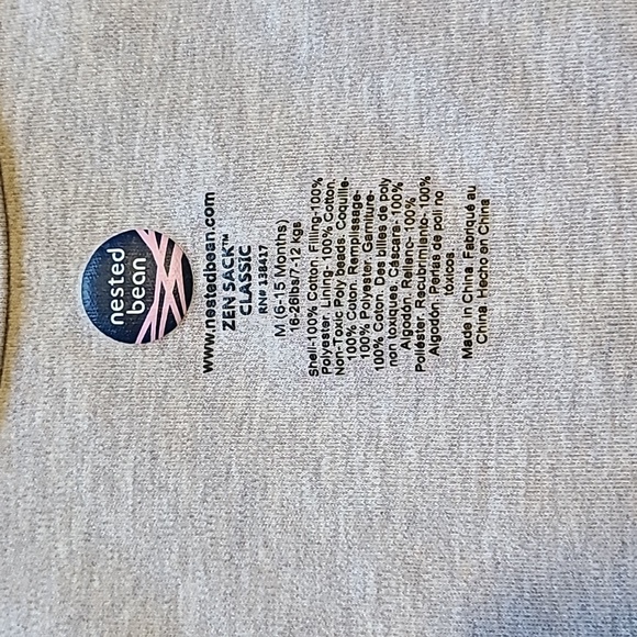Nested Bean Zen Sack- SAND - Picture 10 of 10